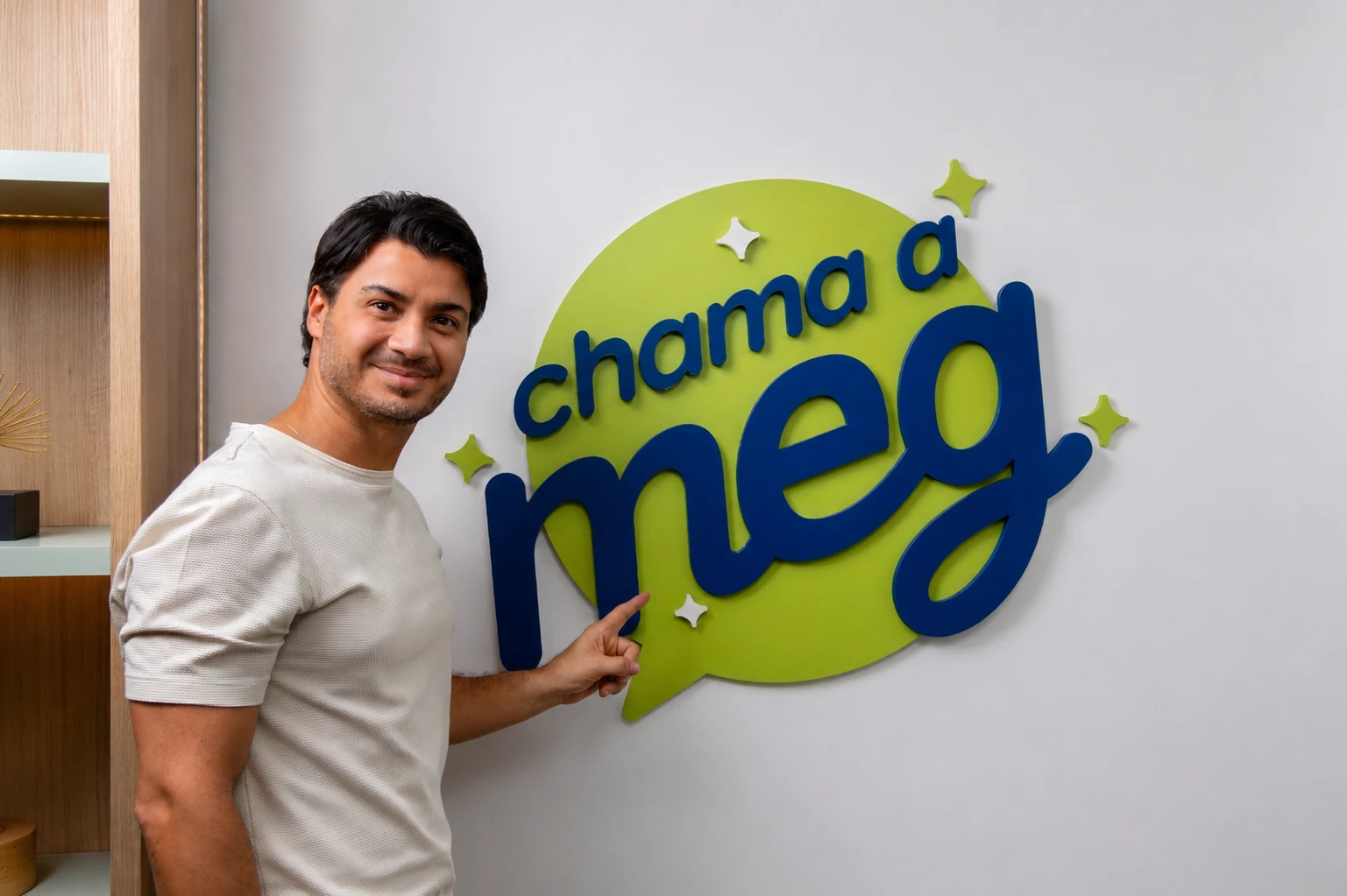 Marcos Campos - Fundador da chama a meg